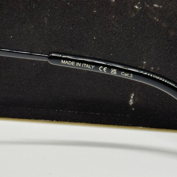 NEW BOTTEGA VENETA BV1223S 001 AVIATOR BLACK WOMEN SUNGLASSES BOTTEGA VENETA - Picture 9 of 10